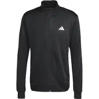 Adidas Chaqueta de chándal negro / blanco