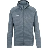 Mammut - Crag ML Hooded Jacket - Forro polar size XXL, gris