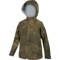 Endura - Kid's MT500 Waterproof Jacket - Chaqueta de ciclismo size 7/8 Years, marrón
