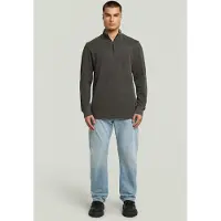 G-Star Overdyed Half Zip Tweeter Asfalt Gd Talla: M | Jerséis Outlet | Hombre