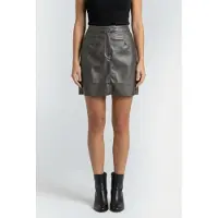 Knit-ted Knitted Tess Skirt Metallic Taupe Talla: S | Mini Faldas Outlet | Mujer | Negro