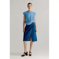 Josephine & Co Lianne Skirt Mid Blue Jeans Talla: 34 | Faldas Midi Outlet | Mujer | Azul