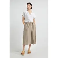 Josephine & Co Janna Skirt Light Olive Talla: 44 | Faldas Midi Outlet | Mujer | Verde