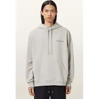 AllSaints Future Oth Hoody Carbon Grey Talla: S | Sudaderas con Capucha Outlet | Hombre | Gris