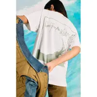 White Stuff Graphic Tee Brilliant White Talla: S | Camisetas de Seda Outlet | Mujer | Blanco