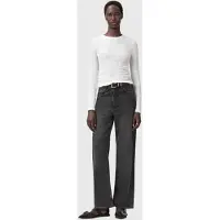 AllSaints West Ls Top White Talla: L | Manga Larga Outlet | Mujer | Blanco