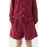Tekla Unisex Flannel, Pyjamas Shorts Beyond Red Talla: L | Pantalones Cortos Outlet | Unisex | Rojo
