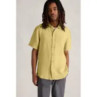 White Stuff Keswick Ss Linen Shirt Light Green Talla: S | Camisas Casuales Outlet | Hombre | Blanco