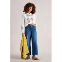 White Stuff Naomi Embroidered Shirt Ivory Multi Talla: 14 | Manga Larga Outlet | Mujer | Blanco