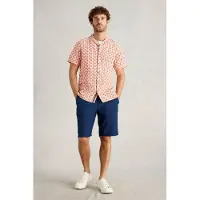 White Stuff Drawstring Linen Blend Short Dark Navy Talla: W40 REGULAR | Pantalones Cortos Outlet | Hombre | Blanco