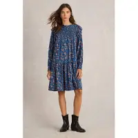 White Stuff Sylvie Dress Blue Multi Talla: 10 REGULAR | Blusón Outlet | Mujer | Azul