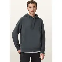 AllSaints Raven Oth Hoody Sunil Blue Talla: S | Sudaderas con Capucha Outlet | Hombre | Azul