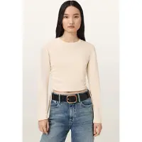AllSaints Sonny Ls Tee Tofu White Talla: XS | Manga Larga Outlet | Mujer | Blanco