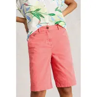 White Stuff Hayley Organic Chino Short Mid Pink Talla: 6 REGULAR | Pantalones Cortos Outlet | Mujer | Rosa