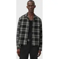 AllSaints Teshio Ls Shirt Black Talla: XL | Manga Larga Outlet | Hombre | Negro