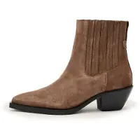 AllSaints Marcie Suede Boot Pine Bark Brown Talla: 36 | Botas Outlet | Mujer | Marrón