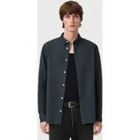 AllSaints Hawthorne Ls Shirt Cascade Blue Talla: XS | Camisas Casuales Outlet | Hombre | Azul