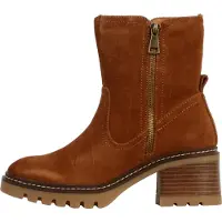 The Divine Factory Botas de tobillo camelo