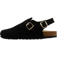 The Divine Factory Zapatos abiertos 'Leder-Pantoletten Boreal BS' negro
