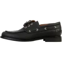 Super Mode Zapatillas 'Schnür-Mokassin' negro