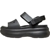 Crocs Sandalias planas SOHO Y STRAP SANDAL mujer - Negro - 37 / 38