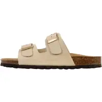 The Divine Factory Zapatos abiertos 'Leder-Pantoletten Noga Sierra Edge' beige