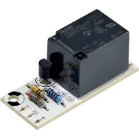 Kemo Relé de 12 V. Relé de baja tensión, a partir de 5 mA. B197. Kit electrónico