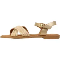 The Divine Factory Sandalias 'Sandalen mit Schnalle' oro