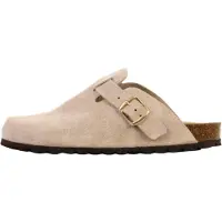 The Divine Factory Zapatos abiertos 'Boreal-Lederpantoletten' beige oscuro