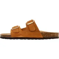 The Divine Factory Zapatos abiertos camelo