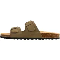 The Divine Factory Zapatos abiertos 'Noga Mistral Edge Leder-Pantoletten' verde