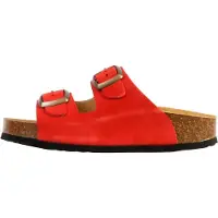 Plakton Zapatos abiertos rojo