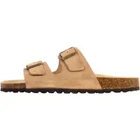 The Divine Factory Zapatos abiertos 'Noga Mistral Edge Leder-Pantoletten' beige