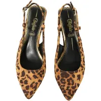 Buffalo Zapatos destalonado 'Willow' marrón / cognac