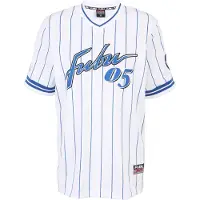 FUBU Camiseta azul / azul oscuro / blanco