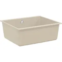 Syfax Lavabo 80% Cuarzo y 20% Resina 530 x 460 mm Beige