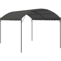 Syfax Toldo parasol gris antracita 3x4 cm