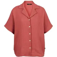 Stoic - Women's MMXX. Loddby Oversized Blouse S/S - Blusa size XS/S, rojo