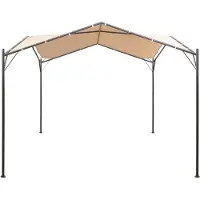Syfax Cenador carpa 3x3 m de acero beige