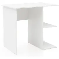 Wohnling Mesa de ordenador WL5.757, color blanco. Escritorio de 82 x 60 x 76 cm