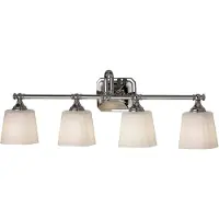 FEISS Aplique de pared Concord para el baño, con 4 luces