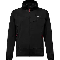 Salewa - Ropa de senderismo - Puez Altavia Pl Hd Jkt M Black Out - Talla XL - Negro