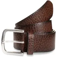 Tom Tailor Cinturón 'ROY' marrón oscuro