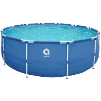 Avenli Sirocco, piscina con estructura azul, 360 x 76 cm