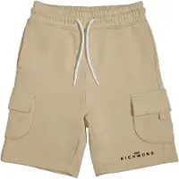 John Richmond Pantalón 'Bermuda felpa beige per bambino' beige