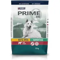 PUPIL Prime: Alimento seco para perros, rico en carne de res y verduras - 10 kg