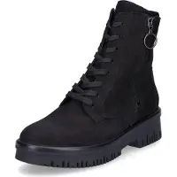 Waldlaufer Botas 'Stiefeletten/Boot Damen 934802 189 001 Echtleder in schwarz' negro