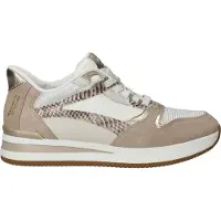Tamaris Zapatillas deportivas bajas beige oscuro / beige moteado / bronce / blanco