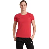 Arena W T-shirt Team Red-white-red Talla: S | Tops Deportivos Outlet | Mujer | Rojo