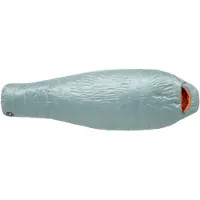 Big Agnes - Women's Greystone 20 - Saco de dormir de plumas size Regular - 168 cm, azul/ nasturtium